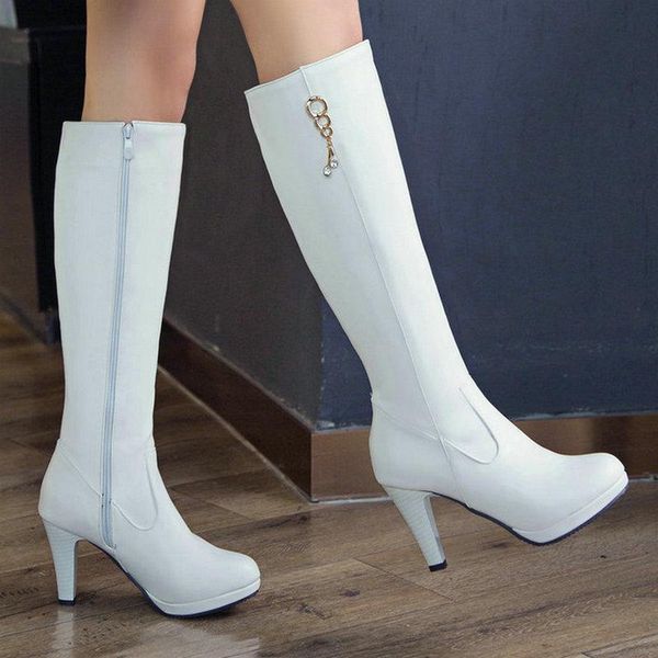 boots black white red women knee high platform square heel ladies calf autumn winter zipper women's big size 45
boots black white red women knee high platform square heel ladies calf autumn winter zipper women's big size 45
