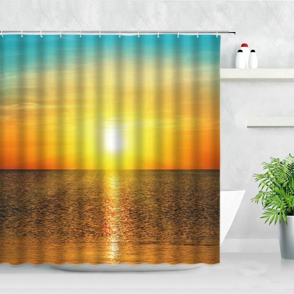shower curtains dusk ocean landscape golden sunlight sea waves palm trees natural scenery bathroom decor bath curtain with hooks 
shower curtains dusk ocean landscape golden sunlight sea waves palm trees natural scenery bathroom decor bath curtain with hooks