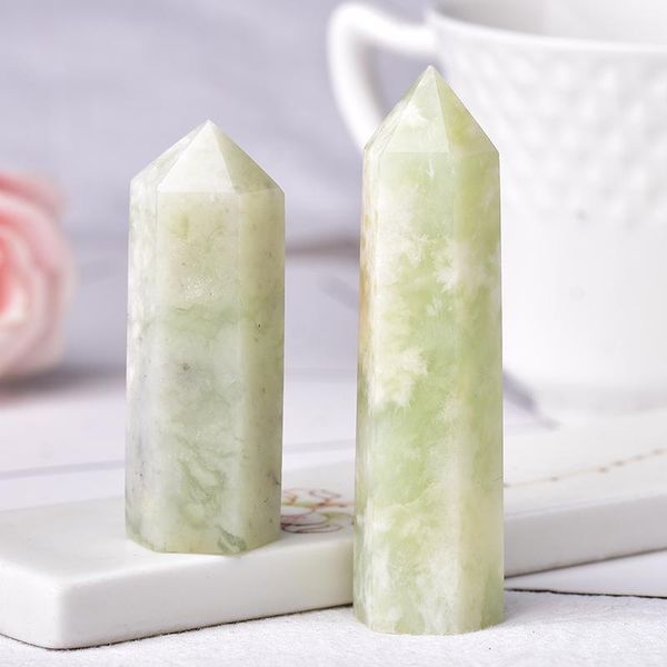 decorative objects & figurines 1pc natural crystal point snowflakes jade healing reiki obelisk quartz wand tower ornament for home decor pyr
decorative objects & figurines 1pc natural crystal point snowflakes jade healing reiki obelisk quartz wand tower ornament for home decor pyr