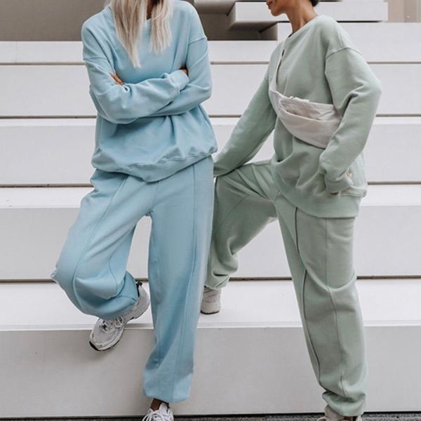 yoga outfit 2021 autumn women set fashion 2 piece suit o neck solid long sleeve pocket casual loose pants jogger sportswear
yoga outfit 2021 autumn women set fashion 2 piece suit o neck solid long sleeve pocket casual loose pants jogger sportswear
