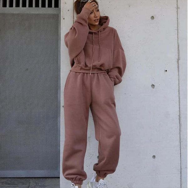 large size tracksuit winter two womenpant piece set hooded thick sweatshirt and pants sets female sportswear casual outfits, White
large size tracksuit winter two womenpant piece set hooded thick sweatshirt and pants sets female sportswear casual outfits, White