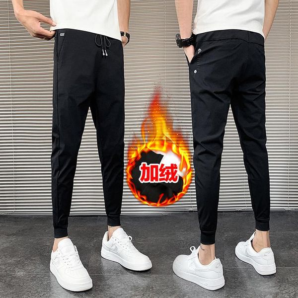 men's pants fashion 2021 autumn winter thick warm joggers men harem simple all match slim fit casual streetwear hip hop trousers black
men's pants fashion 2021 autumn winter thick warm joggers men harem simple all match slim fit casual streetwear hip hop trousers black