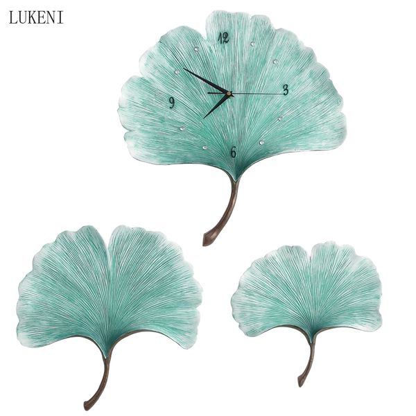 ginkgo biloba living room clock mute wall clock nordic fashion household creative quartz clock decoration crafts wall watch, Blue;slivery
ginkgo biloba living room clock mute wall clock nordic fashion household creative quartz clock decoration crafts wall watch, Blue;slivery