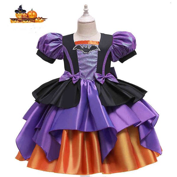 girl's dresses halloween for kids baby girls children witch costume girl cosplay lace vintage short sleeve pumpkin party dress 1023, Red;yellow
girl's dresses halloween for kids baby girls children witch costume girl cosplay lace vintage short sleeve pumpkin party dress 1023, Red;yellow