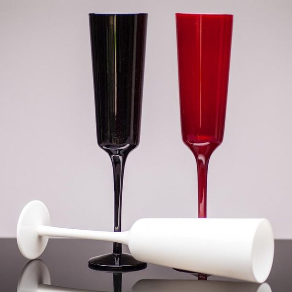 hip flasks 220ml lead-glass black and white wine european goblet home decoration