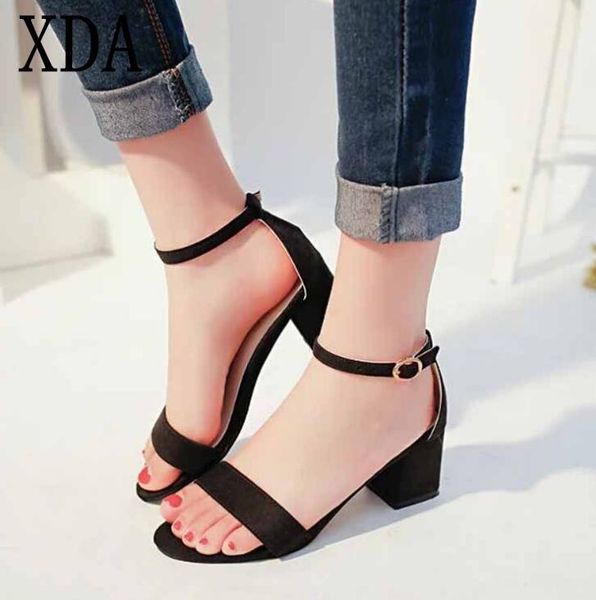 dress shoes xda 2021 summer women sandals open toe flip flops women's mid heel korean style gladiator roman, Black
dress shoes xda 2021 summer women sandals open toe flip flops women's mid heel korean style gladiator roman, Black
