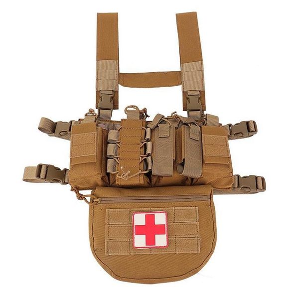 hunting jackets tactical chest rig with two rifle magazine pouch pistol mag military vest plate carrier for, Camo;black
hunting jackets tactical chest rig with two rifle magazine pouch pistol mag military vest plate carrier for, Camo;black