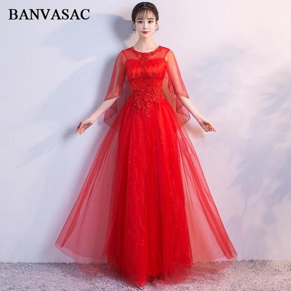 party dresses banvasac 2021 illusion o neck lace appliques a line long evening crystal half sleeve tulle prom gowns, White;black
party dresses banvasac 2021 illusion o neck lace appliques a line long evening crystal half sleeve tulle prom gowns, White;black