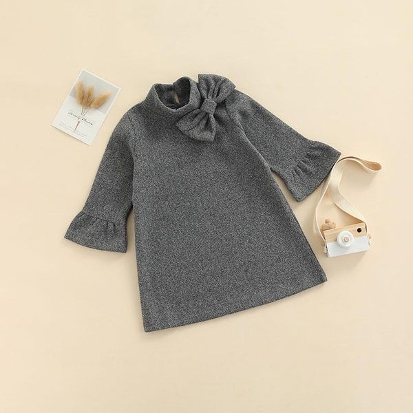 girl's dresses 1-6y kids autumn winter dress baby girls clothes solid color long sleeve casual bow fashion princess children outfits, Red;yellow
girl's dresses 1-6y kids autumn winter dress baby girls clothes solid color long sleeve casual bow fashion princess children outfits, Red;yellow
