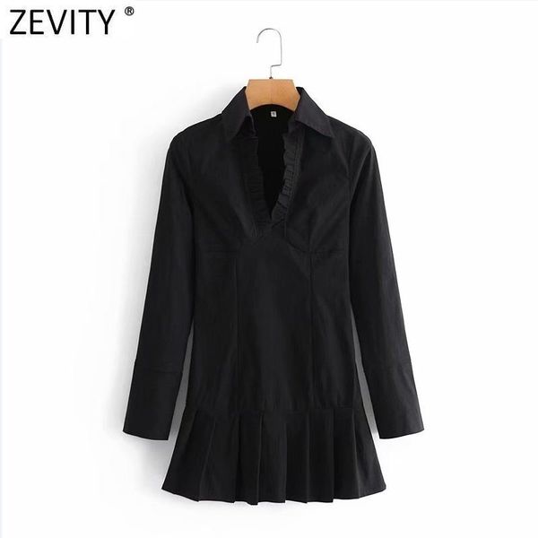 zevity women stand collar agaric lace slim pleated mini dress lady chic long sleeve hen pleat ruffles vestido ds4776 casual dresses, Black;gray
zevity women stand collar agaric lace slim pleated mini dress lady chic long sleeve hen pleat ruffles vestido ds4776 casual dresses, Black;gray