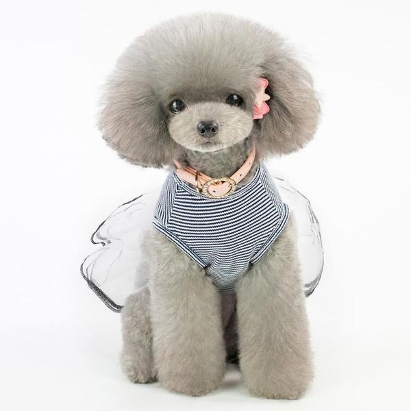 dog apparel pet striped dresses dress perfume skirt gauze xiangyanghua sling cute puppy clothing summer dogs mesh wedding
dog apparel pet striped dresses dress perfume skirt gauze xiangyanghua sling cute puppy clothing summer dogs mesh wedding