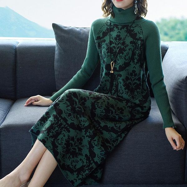 casual dresses kmetram sweater maxi dress for women clothes 2021 autumn winter vintage knitted turtleneck vestidos my3197, Black;gray
casual dresses kmetram sweater maxi dress for women clothes 2021 autumn winter vintage knitted turtleneck vestidos my3197, Black;gray