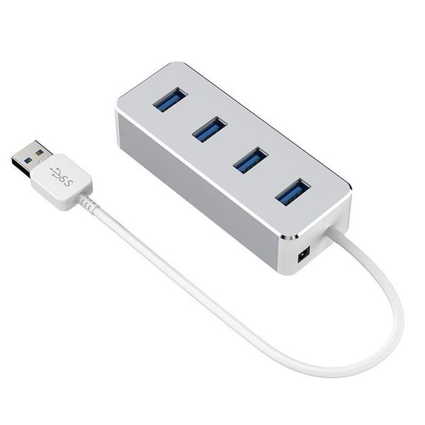 hubs 4-port usb hub splitter high speed transmission gns-s01 four aluminum alloy 3.0 hub(silver)
hubs 4-port usb hub splitter high speed transmission gns-s01 four aluminum alloy 3.0 hub(silver)