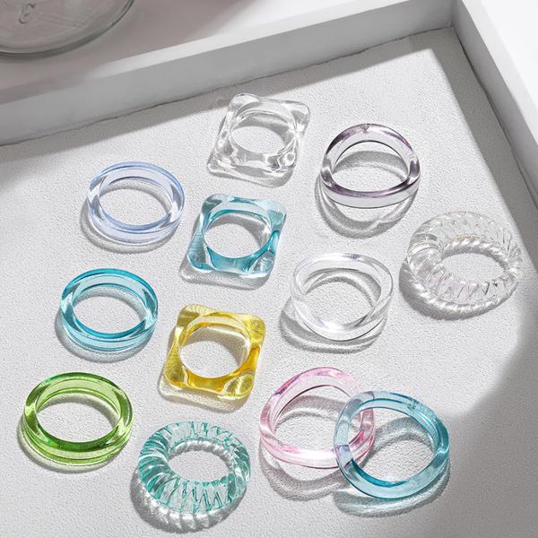 wedding rings korea transparent candy color geometric for women acrylic resin square circle wave stacked 2021 trend female jewelry, Slivery;golden
wedding rings korea transparent candy color geometric for women acrylic resin square circle wave stacked 2021 trend female jewelry, Slivery;golden