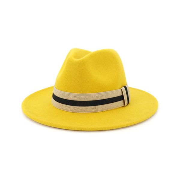 wide brim hats black camel mixed colors ribbon decor faux wool felt fedora women men flat jazz trilby hat panama cowboy cap, Blue;gray
wide brim hats black camel mixed colors ribbon decor faux wool felt fedora women men flat jazz trilby hat panama cowboy cap, Blue;gray