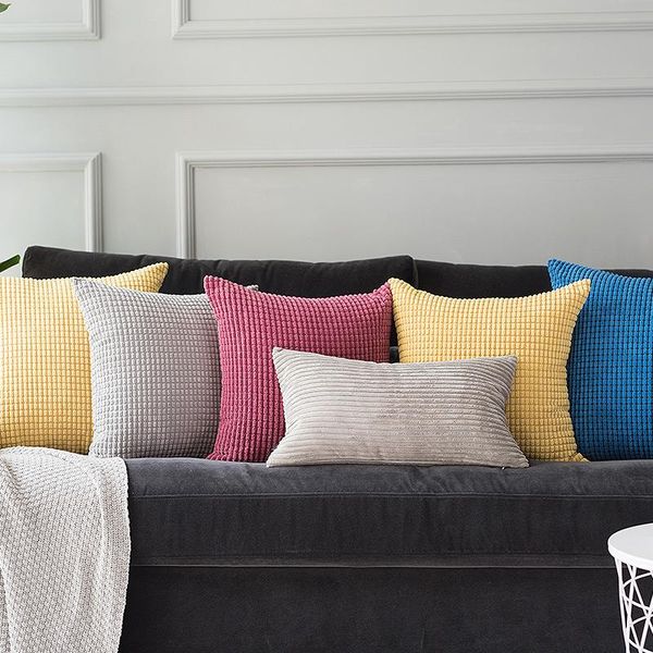 cushion/decorative pillow corduroy cushion cover corn solid case grey blue yellow white soft home decorative 45x45cm/60x60cm
cushion/decorative pillow corduroy cushion cover corn solid case grey blue yellow white soft home decorative 45x45cm/60x60cm