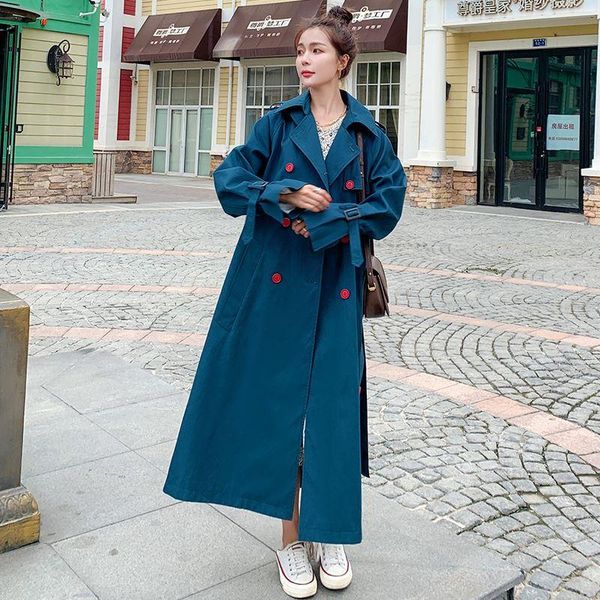 women's trench coats korean style coat casual long outerwear double-breasted with belt overcoat female fashion windbreaker spring fall, Tan;black
women's trench coats korean style coat casual long outerwear double-breasted with belt overcoat female fashion windbreaker spring fall, Tan;black