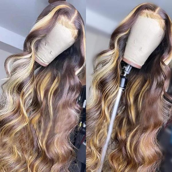 lace wigs 4-27 colored 13x4 highlight wavy front human hair brazilian pre plucked with baby, Black;brown
lace wigs 4-27 colored 13x4 highlight wavy front human hair brazilian pre plucked with baby, Black;brown