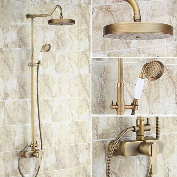 vintage retro antique brass single handle bathroom 7.7 inch round rain shower faucet set bath mixer tap hand mrs208 sets
vintage retro antique brass single handle bathroom 7.7 inch round rain shower faucet set bath mixer tap hand mrs208 sets