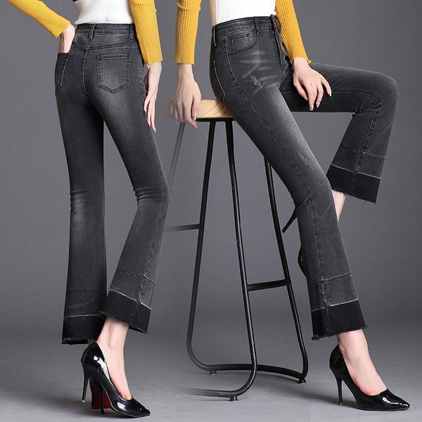 women's jeans fall spring casual women patchwork tassel stretch ankle length flare pants 2021 woman elastic black skinny denim trousers, Blue
women's jeans fall spring casual women patchwork tassel stretch ankle length flare pants 2021 woman elastic black skinny denim trousers, Blue