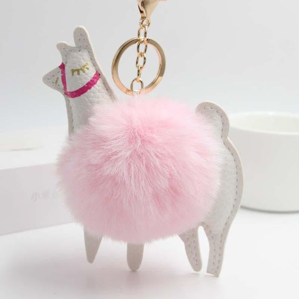 keychains cute alpaca shape fluffy fur pompom key chains women fashion car bag pendant animal faux keychain keyring girls gifts, Silver
keychains cute alpaca shape fluffy fur pompom key chains women fashion car bag pendant animal faux keychain keyring girls gifts, Silver