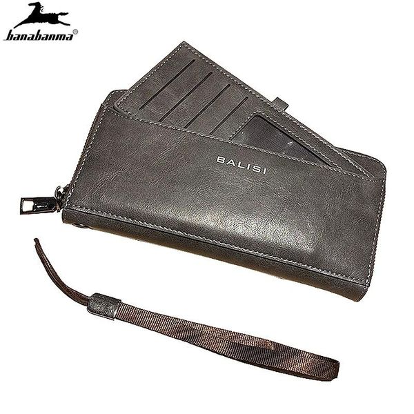 wallets men's wallet multi-functional long handbag creative mobile phone bag coin purse big money for men card holders, Red;black
wallets men's wallet multi-functional long handbag creative mobile phone bag coin purse big money for men card holders, Red;black