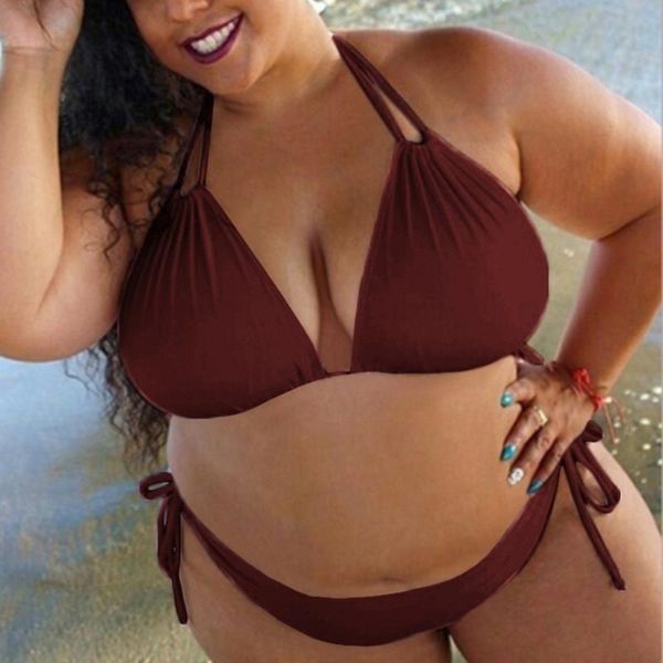 women's swimwear swimsuit bikinis large size plus style pure color beachwear high waist bathing suit s-5xl, White;black
women's swimwear swimsuit bikinis large size plus style pure color beachwear high waist bathing suit s-5xl, White;black