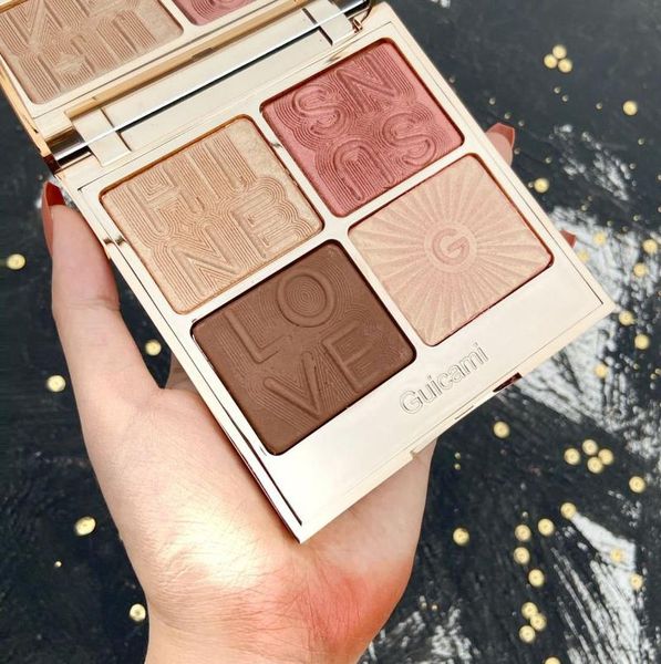 bronzers & highlighters guicami 4 colors face highlighter makeup brighten contouring shimmer shiny powder palette bronzer
bronzers & highlighters guicami 4 colors face highlighter makeup brighten contouring shimmer shiny powder palette bronzer