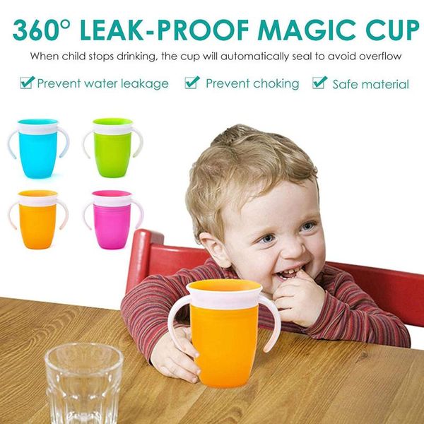 mugs 360° children drinking cup baby anti-choke with handle
mugs 360° children drinking cup baby anti-choke with handle
