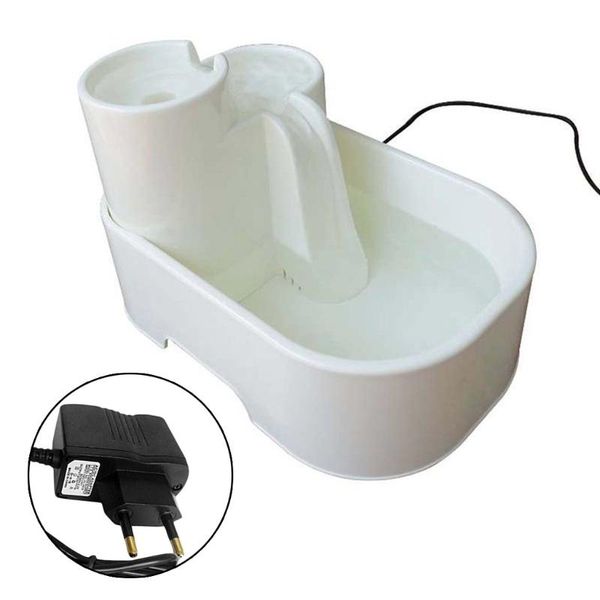 circulating waterfall 1.6l cat water drinking fountain automatic intelligence w0yc bowls & feeders
