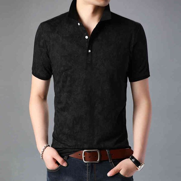 men's t-shirts new polo short sleeve print casual breathable fashions summer solid tees male streetwear 84kl, White;black 
men's t-shirts new polo short sleeve print casual breathable fashions summer solid tees male streetwear 84kl, White;black