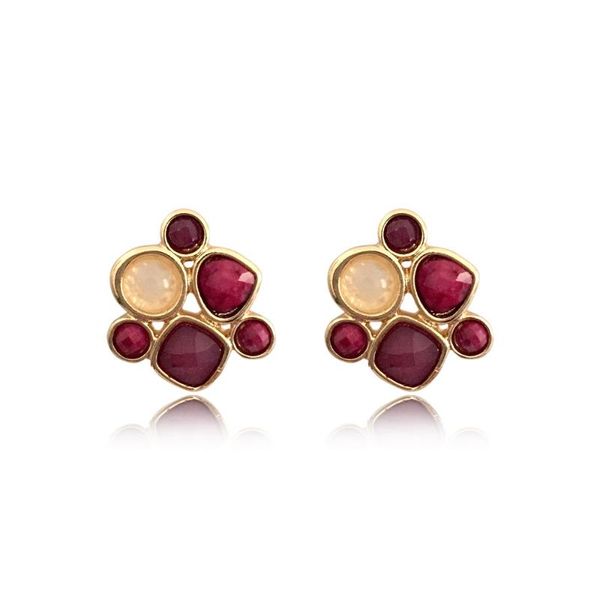 stud elegant gold color small purple burgundy cream stone earrings for women girl office lady jewelry dinner party, Golden;silver
stud elegant gold color small purple burgundy cream stone earrings for women girl office lady jewelry dinner party, Golden;silver