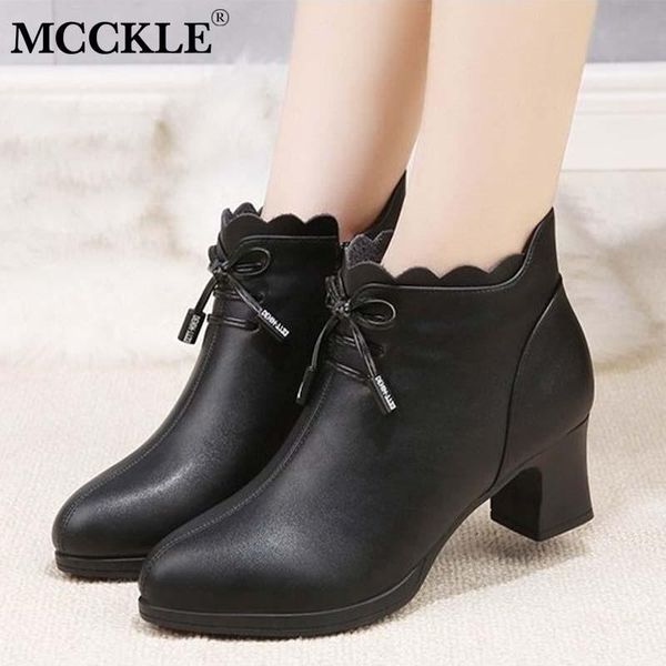 boots winter women's shoes ankle zipper plus warm mid heels female footwear 2021 pu leather snow office ladies, Black
boots winter women's shoes ankle zipper plus warm mid heels female footwear 2021 pu leather snow office ladies, Black