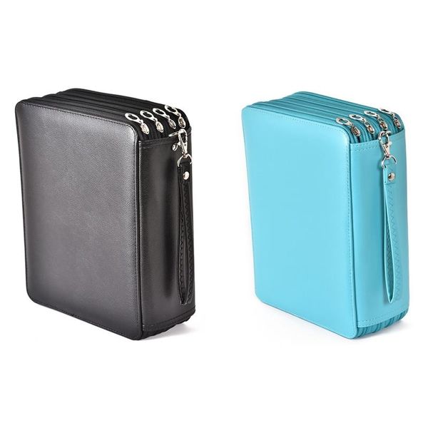 pencil bags 2 pcs 184 hole art storage case multicolor sketch pen color lead large capacity blue & black
pencil bags 2 pcs 184 hole art storage case multicolor sketch pen color lead large capacity blue & black