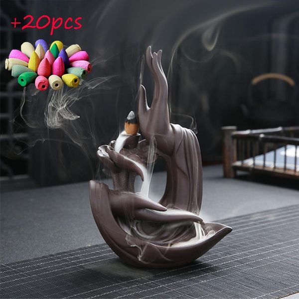lucky feng shui bergamot statue home decoration crafts ceramic waterfall incense burner fragrance lamps
lucky feng shui bergamot statue home decoration crafts ceramic waterfall incense burner fragrance lamps