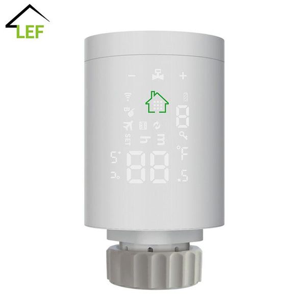 smart home control tuya zigbee radiator actuator programmable thermostatic valve temperature controller voice via alexa
smart home control tuya zigbee radiator actuator programmable thermostatic valve temperature controller voice via alexa