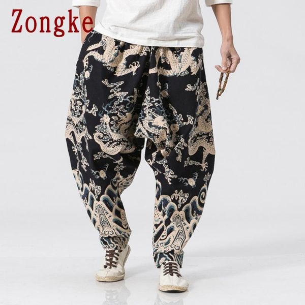 men's pants zongke dragon pattern men joggers trousers streetwear sweatpants harem xxxl 2021 autumn, Black
men's pants zongke dragon pattern men joggers trousers streetwear sweatpants harem xxxl 2021 autumn, Black