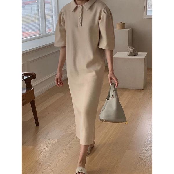 casual dresses classic straight dress ladies midi party fashion elegant korean buttons loose retro 2021 office vestidos, Black;gray
casual dresses classic straight dress ladies midi party fashion elegant korean buttons loose retro 2021 office vestidos, Black;gray