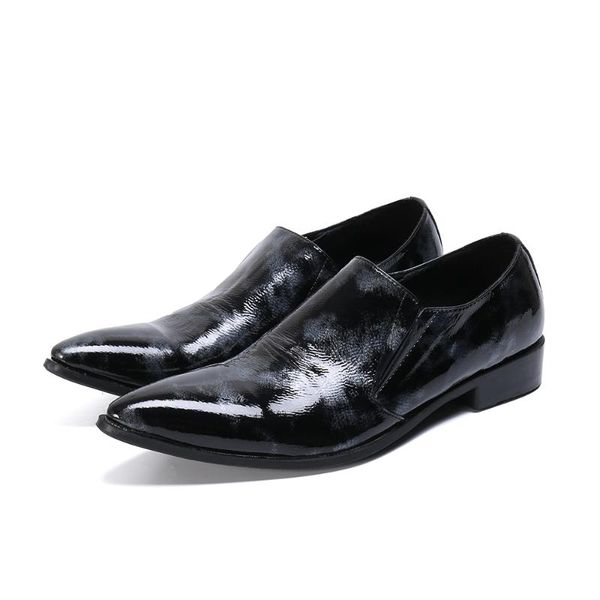 dress shoes men oxfords leather fashion business formal for classic pointed loafers sapato social, Black
dress shoes men oxfords leather fashion business formal for classic pointed loafers sapato social, Black