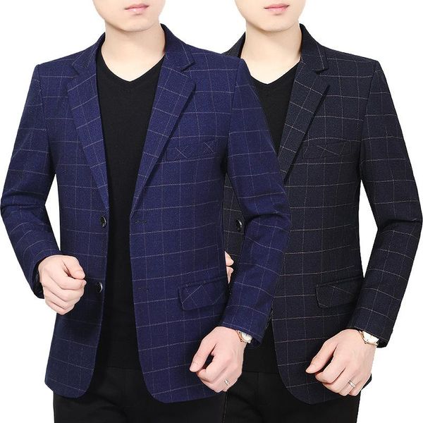 men's suits & blazers striped blazer mens fashion masculino business casual stylish spring autumn coat, White;black
men's suits & blazers striped blazer mens fashion masculino business casual stylish spring autumn coat, White;black
