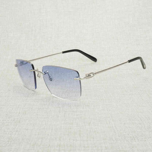 2022 factory wholesale new vintage rimless sunglasses men women metal frame square glasses shades culos gafas for outdoor club accessories 0, White;black
2022 factory wholesale new vintage rimless sunglasses men women metal frame square glasses shades culos gafas for outdoor club accessories 0, White;black