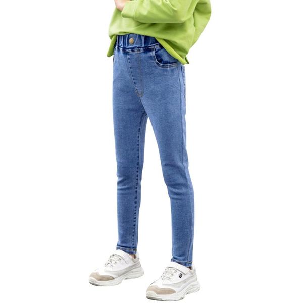 girls jeans solid color kids skinny kid spring autumn children's clothing 6 8 10 12 14, Blue
girls jeans solid color kids skinny kid spring autumn children's clothing 6 8 10 12 14, Blue