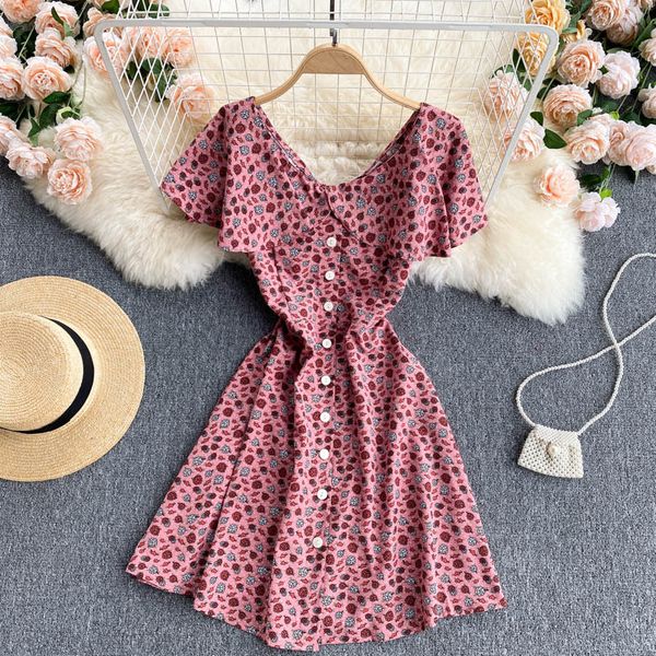 singreiny women korean floral dress sweet butterfly sleeve v neck button a-line dresses summer boho print beach short sundress 210419, Black;gray
singreiny women korean floral dress sweet butterfly sleeve v neck button a-line dresses summer boho print beach short sundress 210419, Black;gray