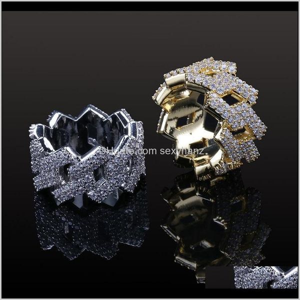 solitaire rings drop delivery 2021 star hip hop jewelry mens ice out cubic zircon personality gold sier ring for women lwzie, Golden;silver
solitaire rings drop delivery 2021 star hip hop jewelry mens ice out cubic zircon personality gold sier ring for women lwzie, Golden;silver