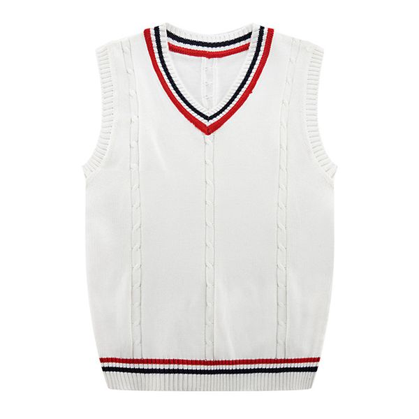 autumn winter new mens fashion fine pure color business leisure vest sleeveless sweater male casual preppy style sweater, Black;white
autumn winter new mens fashion fine pure color business leisure vest sleeveless sweater male casual preppy style sweater, Black;white