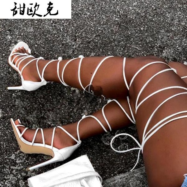 shoes for women summer women's sandals cross strap high heels fashion heel 2021 open toe dress, Black
shoes for women summer women's sandals cross strap high heels fashion heel 2021 open toe dress, Black