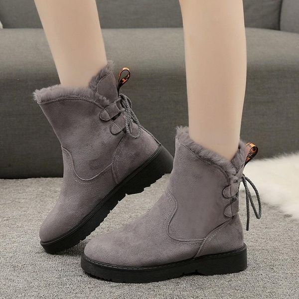 boots jitnoho women winter warm snow faux suede ankle for female shoes botas mujer plush woman k8-1, Black
boots jitnoho women winter warm snow faux suede ankle for female shoes botas mujer plush woman k8-1, Black