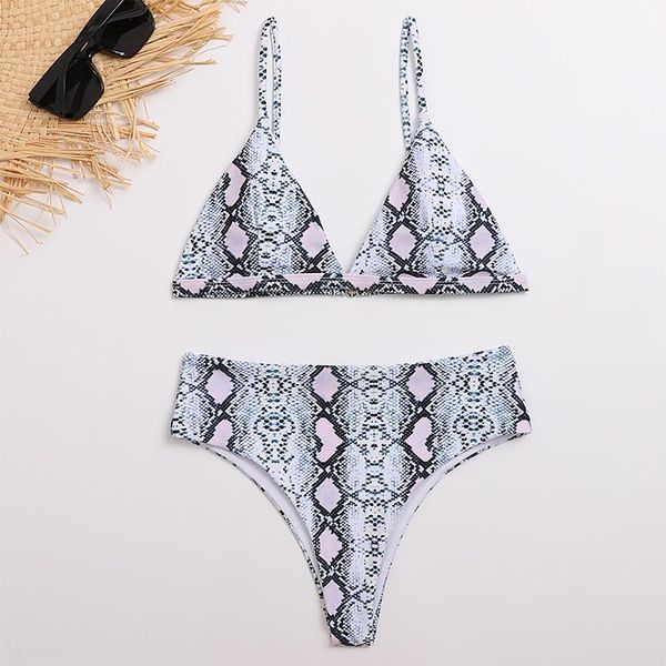 women snakeskin swimsuit v neck backless adjustable strap padded triangle bikini set female push up wire bathing suit women's swim, White;black
women snakeskin swimsuit v neck backless adjustable strap padded triangle bikini set female push up wire bathing suit women's swim, White;black