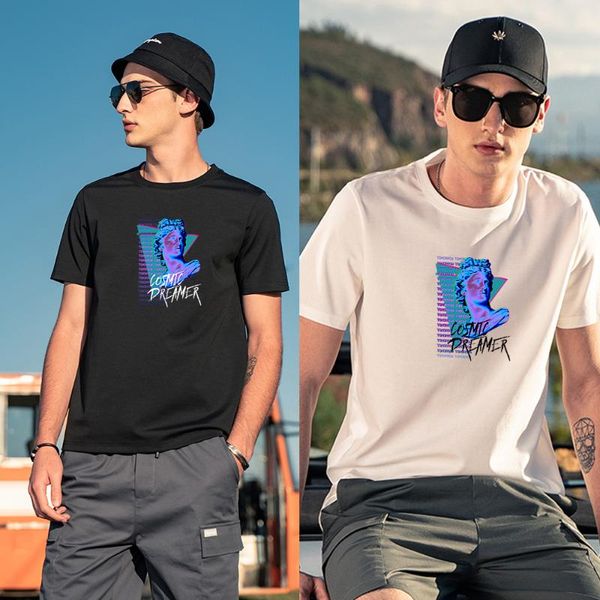 men's t-shirts tshirt fashion men great dreamer printed t-shirt cotton short-sleeved oversized, White;black
men's t-shirts tshirt fashion men great dreamer printed t-shirt cotton short-sleeved oversized, White;black