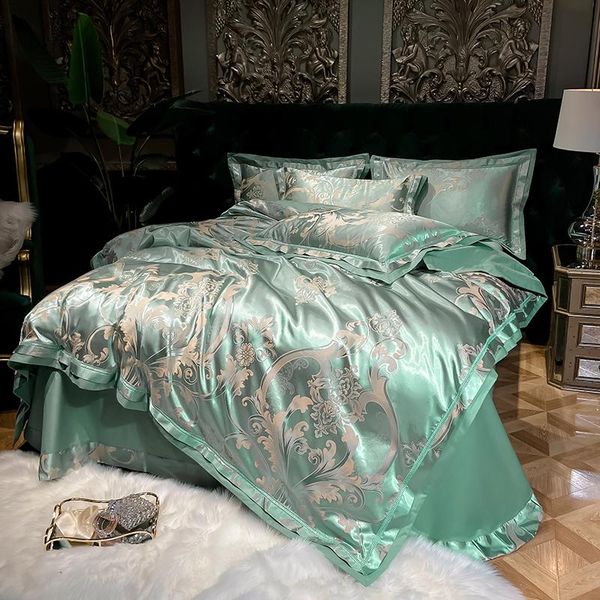 bedding sets silk cotton satin jacquard set luxury 4pcs hollow out lace duvet cover bed sheet pillowcase king size
bedding sets silk cotton satin jacquard set luxury 4pcs hollow out lace duvet cover bed sheet pillowcase king size